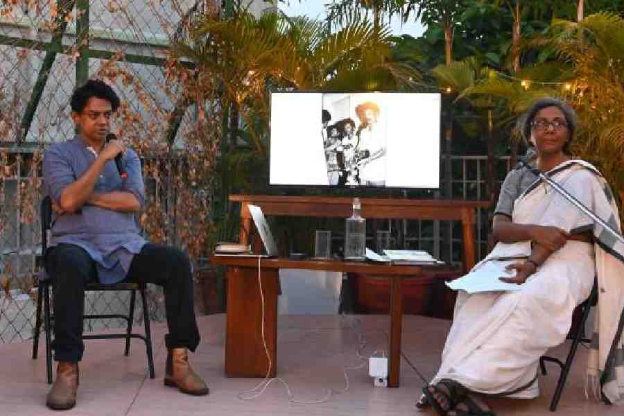 Naeem Mohaiemen in conversation with Moushumi Bhowmik at Experimenter