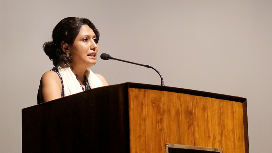 Sohini Dasgupta on stage