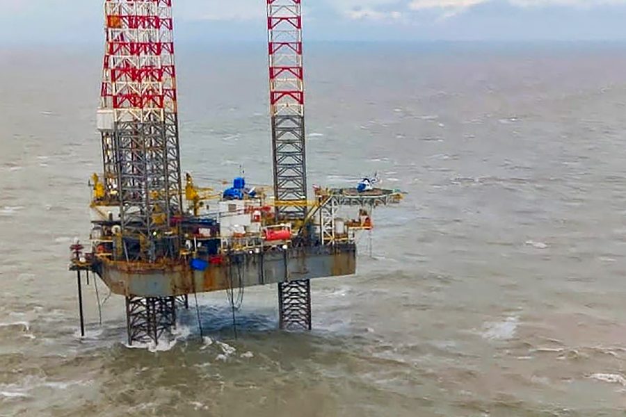 Jakhau port, one of the busiest docks in Gujarat, is serenely inactive except for the rough sea, gushing wind and heavy rains as it awaits the landfall of cyclone 'Biparjoy'. 