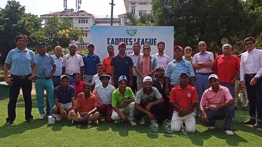 Participants at the third edition of the BGA Caddies’ League at Tollygunge Club