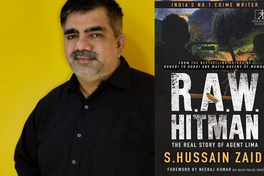 S. Hussain Zaidi (left); R.A.W Hitman by S. Hussain Zaidi published by Simon & Schuster Price: 479