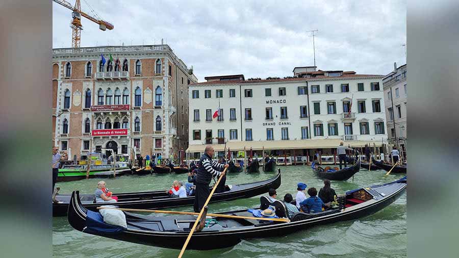 Venice is sinking due to rising water levels, just like the Sunderbans