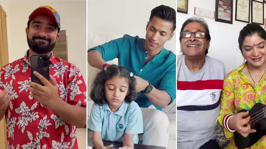 From diaper duty to dance moves: These dads rock their Insta reels