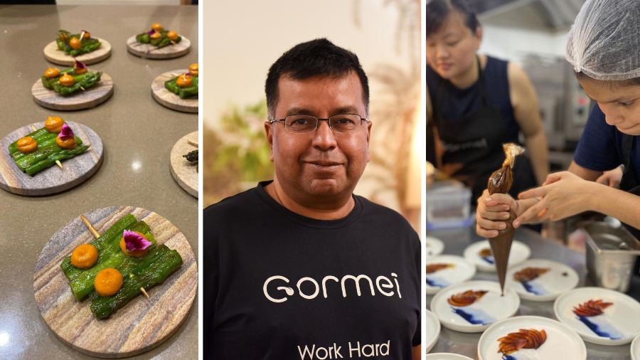 ‘As an Indian from Kolkata who has been fortunate enough to travel extensively, I feel a responsibility to bring the world to India and showcase India and Kolkata to the world through our culinary vision,’ says Gormei founder Argha Sen