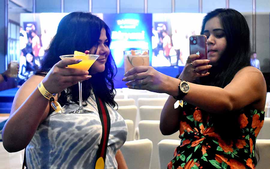 Kolkata bloggers and influencers turned out in large numbers to capture the event