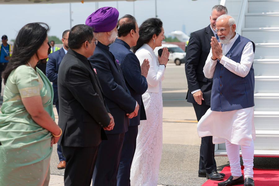 Narendra Modi Prime Minister Narendra Modi's visit showcases strength
