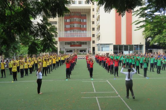 Like every year, Sri Sri Academy, Kolkata with all its students , teachers and the administrative department came together to celebrate 'The International day of yoga'.