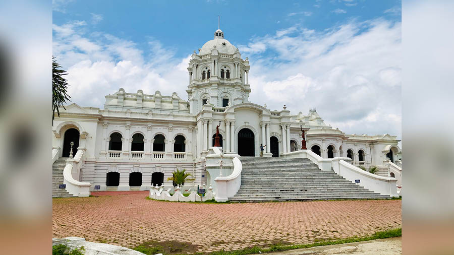 Ujjayanta Palace was built in 1862 