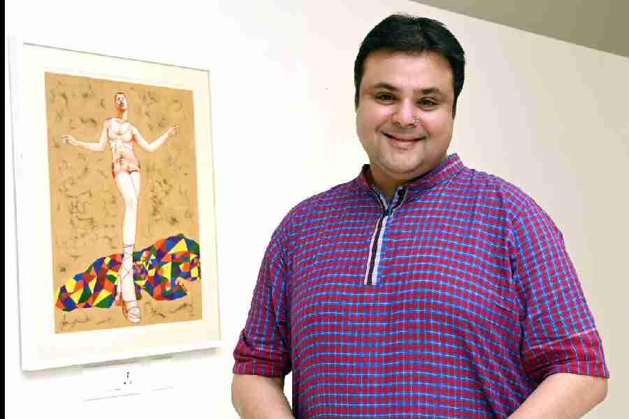 Curator Sujoy Prasad Chatterjee