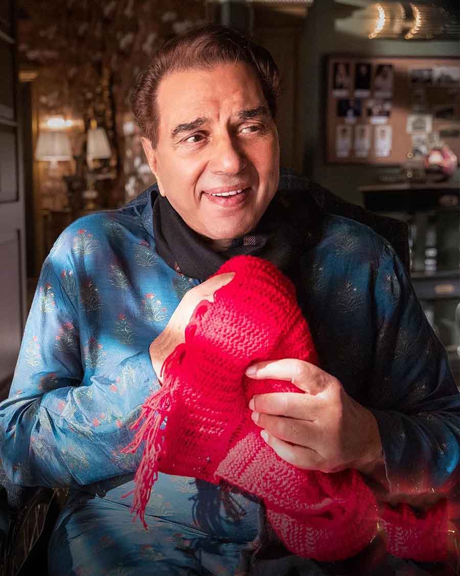 Dharmendra makes his comeback on the silver screen after five years with Rocky Aur Rani Ki Prem Kahaani. 