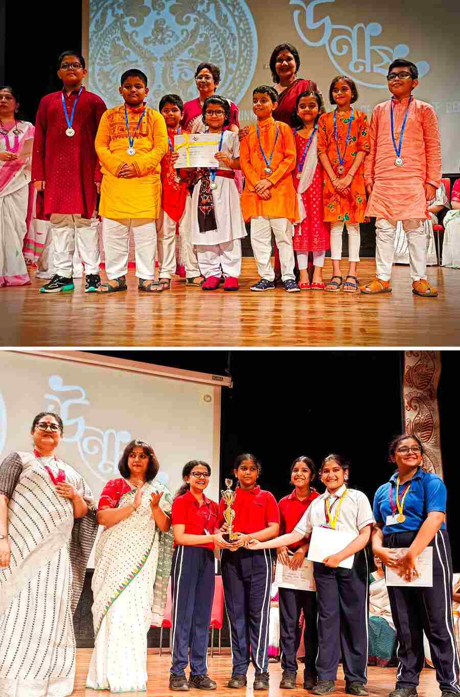 At the end of a fun-filled day, Indus Valley World School was declared the overall champion. Being the host school, they handed over the trophy to the Runners-up - Garden High School. Prisha Moitra, a student of Grade 7, IVWS, shared her personal highlights of the fest and said, “I took part in the fest as one of the dancers. All the schools mesmerised the audience with their elegant, bold performances. When our group went up on stage, we felt nothing but the thrill of dancing.”