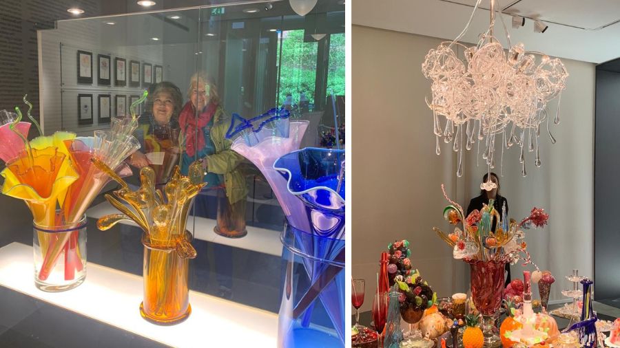 An exhibition of San Giorgio glass at Cini Foundation Arts Centre