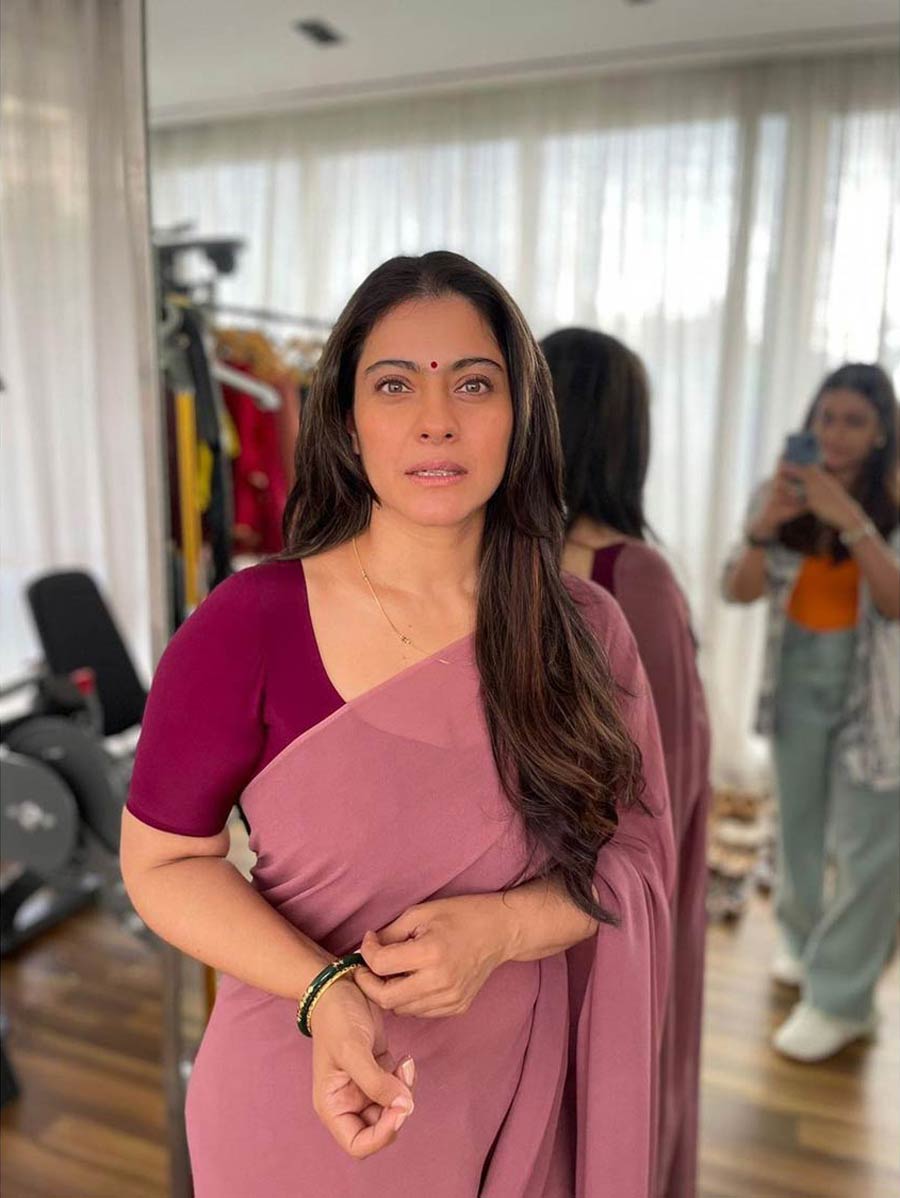 Kajol plays the role of a woman navigating through the challenges of an abusive marriage. 