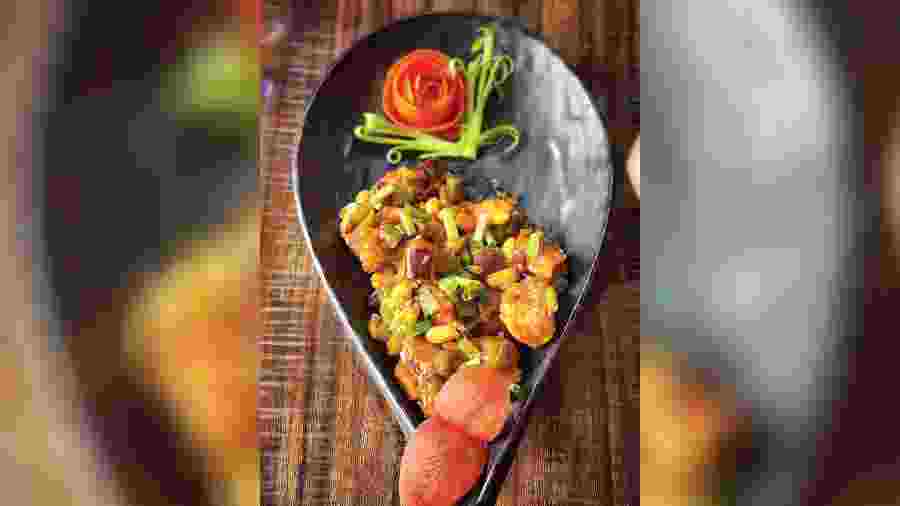 A dish served at La Hanglas