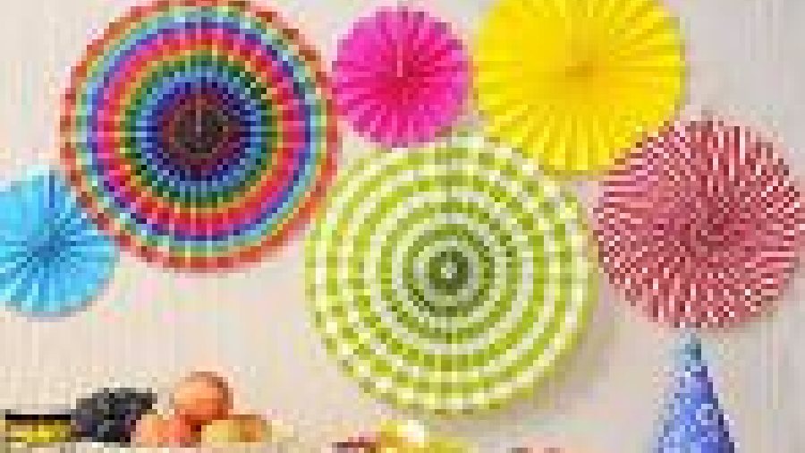These fun paper hangings spell summer and are perfect for adding some charm and colour to your home during Holi. Rs 289 @ amazon.in