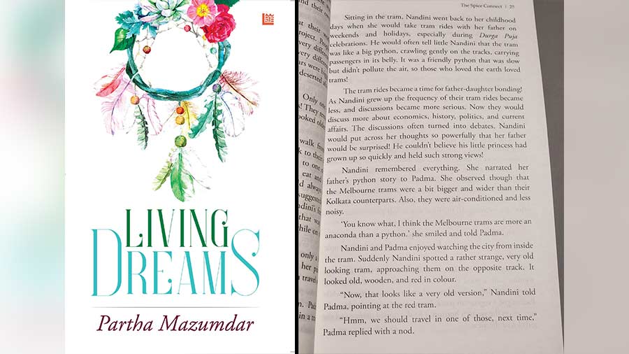 The chapter in ‘Living Dreams’ about Nandini reminiscing about Kolkata trams 