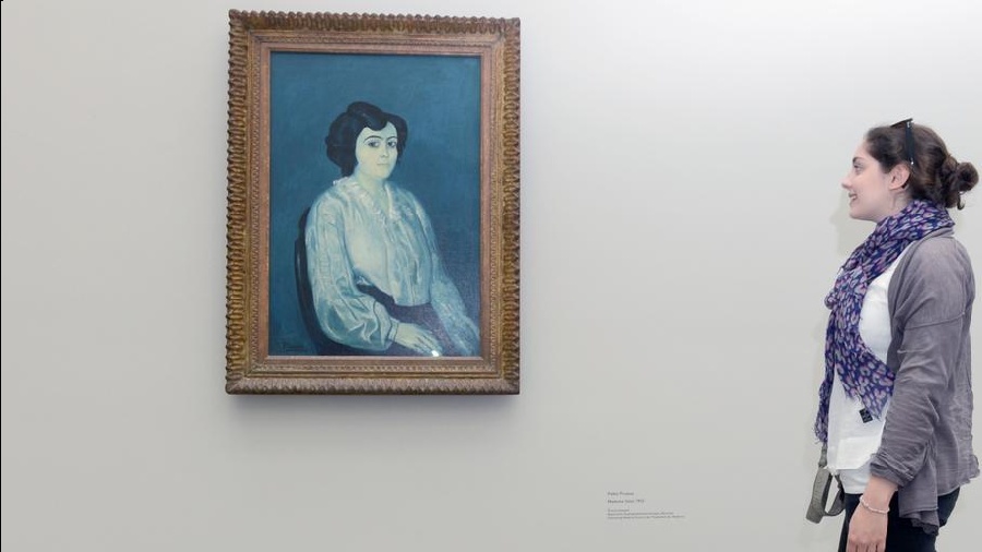 'Madame Soler' at an exhibition in the Bavarian Pinakothek der Moderne in 2012