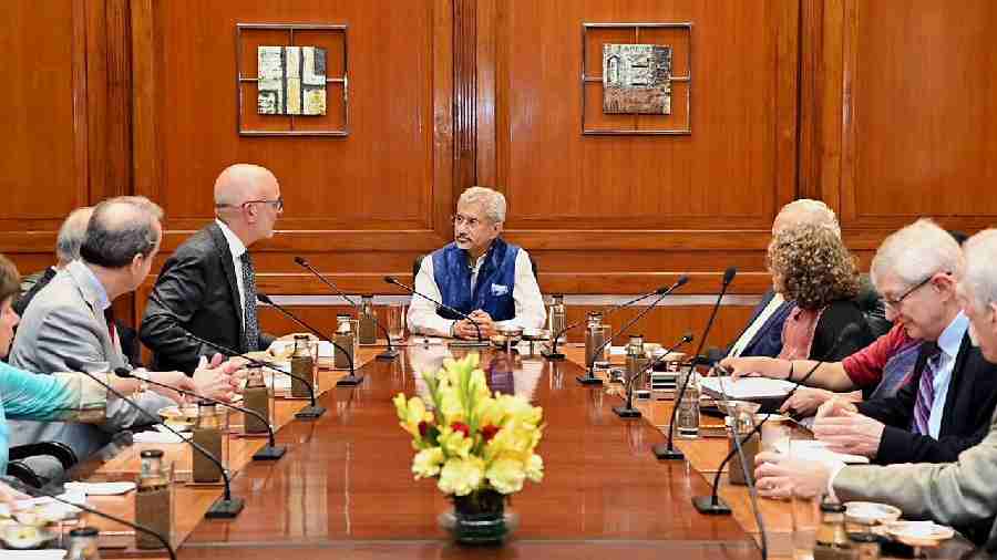 United States | Jaishankar Meets Members Of American Jewish Committee ...