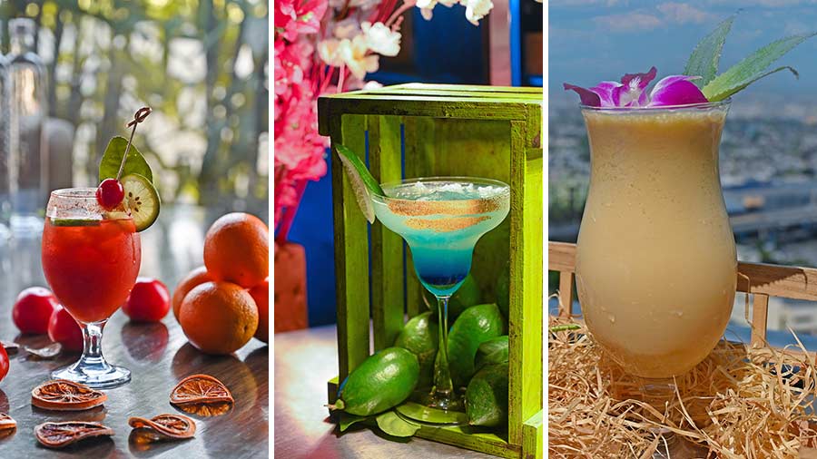 A variety of cocktails to make your Holi special