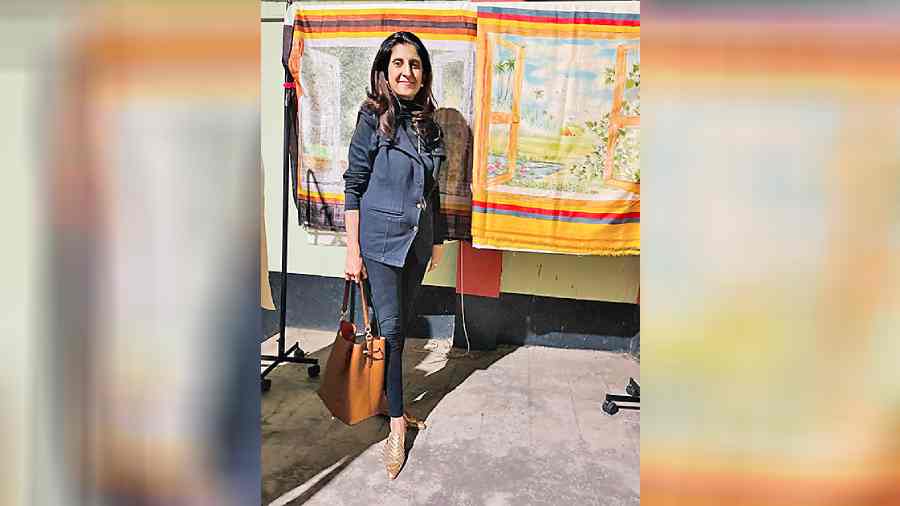 “The designs were not only unique but as works of art can be even draped in your living room. Kudos to Sujoy and Shampa for the quirk and a kind of rhapsody, the artwear exuded,” said Kiram Uttam Ghosh.