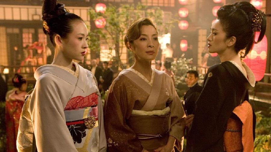 From left: Zhang Ziyi, Yeoh and Gong Li in a scene from 'Memoirs of a Geisha'