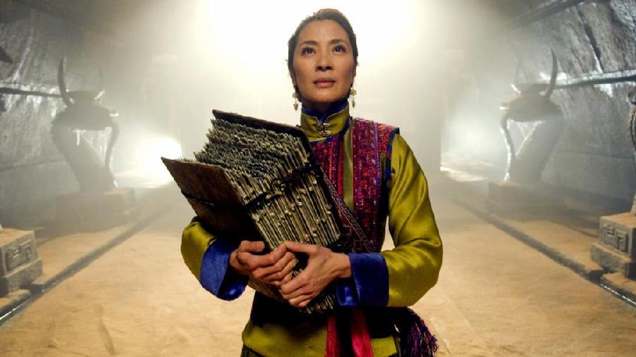 In a scene from 2008's 'The Mummy: Tomb of the Dragon Emperor'