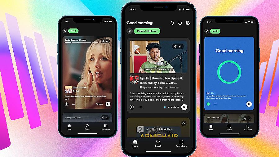 Spotify has revamped its UI to make it easier to discover new content