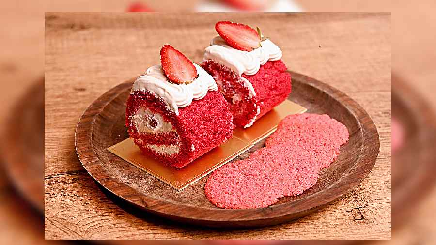 Red Velvet Baked Cheese Cake is heavenly in every bite
