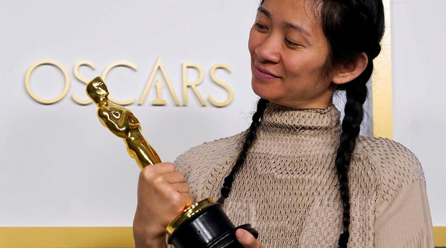 Chloe Zhao won the Best Director Oscar in 2021
