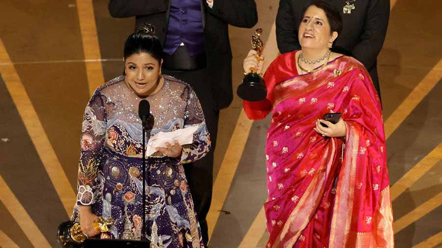 Kartiki Gonsalves | The Elephant Whisperers director Kartiki Gonsalves: 'Hope this Oscar win will encourage many first-time filmmakers' - Telegraph India