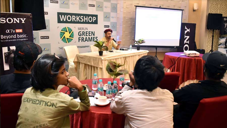 Actor Badshah Moitra, a nature photography enthusiast, shared his experience with the participants and encouraged them to be on a constant lookout for frames to capture. ‘This is a wonderful initiative to inspire nature lovers and photographers,’ he said