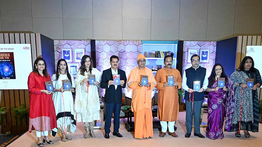 Sharma’s book, ‘Karma and You: Create Your Own Destiny’ unveiled at ITC Royal Bengal on February 28
