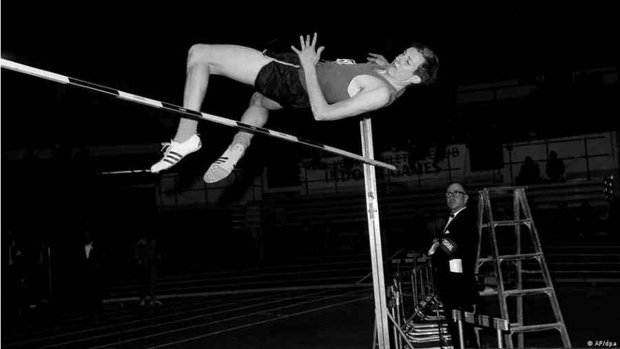Dick Fosbury revolutionized high jump at the 1968 Olympic Games