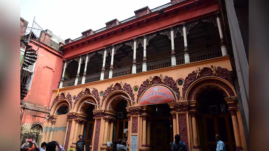 Raja Digambar Mitra's house, where Shri Shri Ramakrishna Sangha was founded