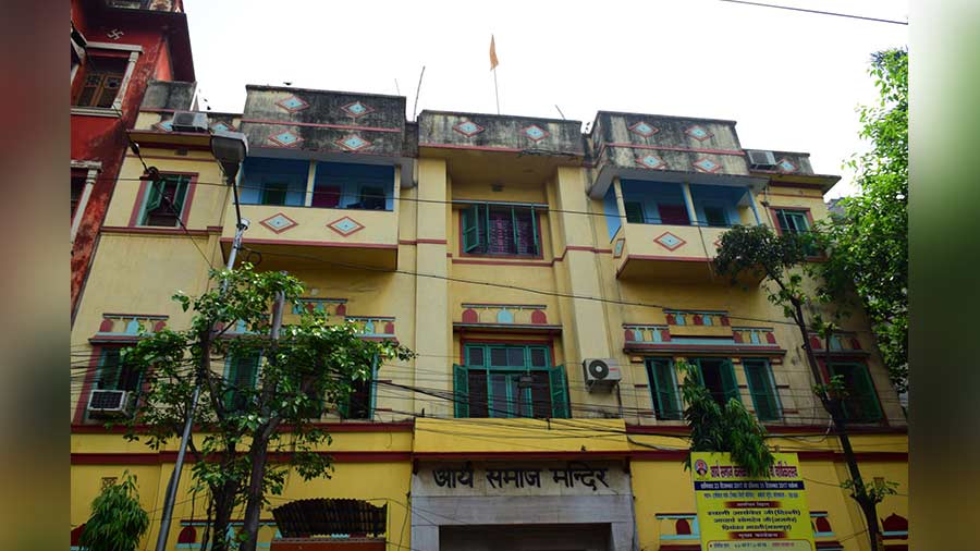 Arya Samaj Mandir which was once hideout of Bhagat Singh at Kolkata