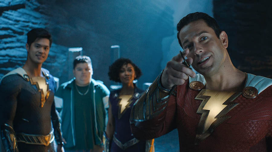 Zachary Levi in Shazam! Fury of the Gods, which has hit the theatres today. 