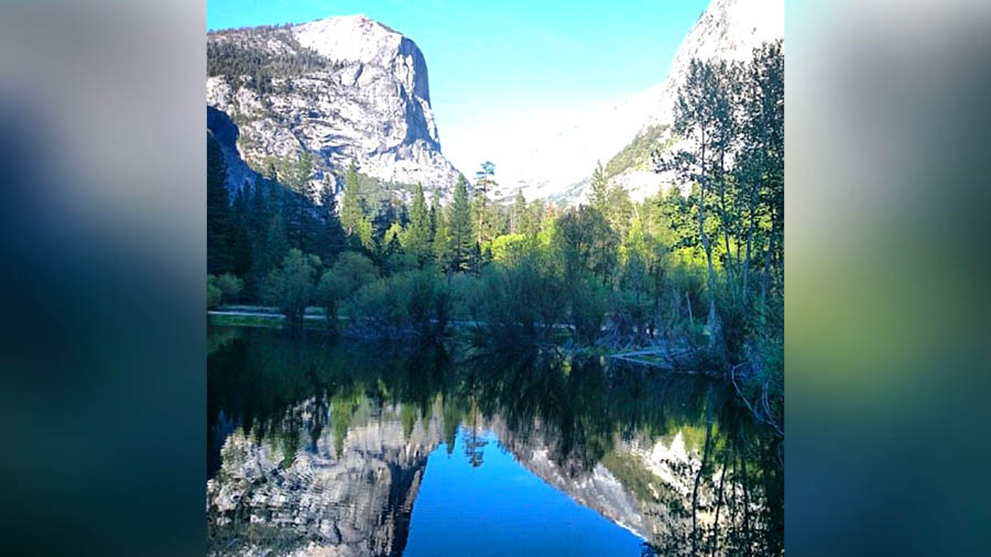 Mirror Lake is a favourite with Instagrammers 