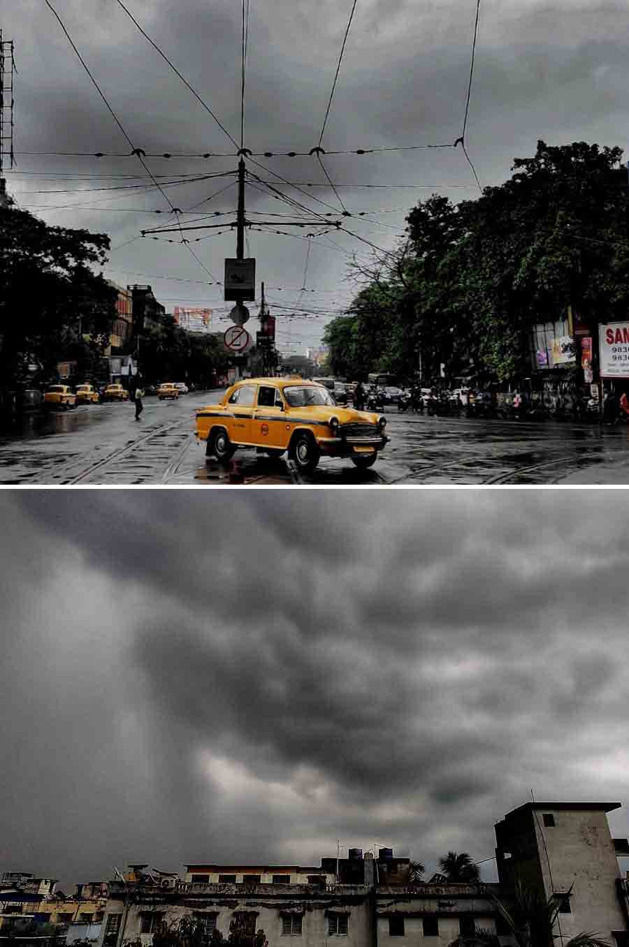 Kolkata experienced a rainy Sunday, bringing true the Met office prediction  