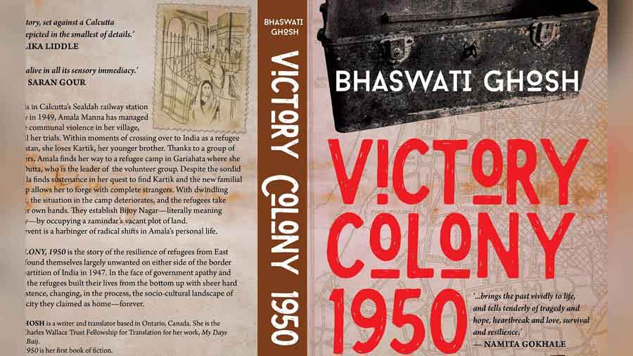The book 'Victory Colony 1950' deals with themes of Partition and in inspired by narratives from the author's own family