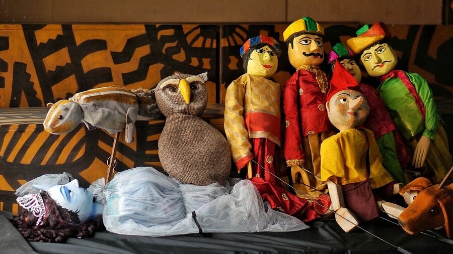 The art of puppetry has evolved to be included in contemporary theatre as well