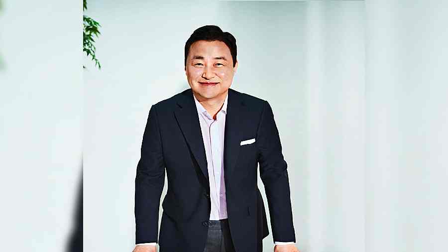 TM Roh, president and head of Mobile eXperience Business, Samsung Electronics. Picture: Samsung
