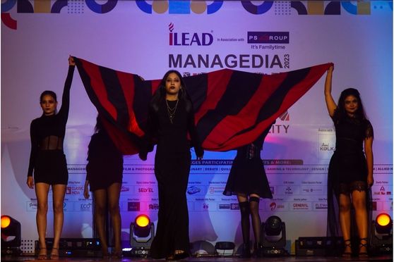 The Institute of Leadership, Entrepreneurship and Development (iLEAD) in association with PS Group organised the ninth edition of the grandest college fest in Kolkata, ‘Managedia 2023: Upside Down-Reimagine Reality’, with co-sponsor Waste Billionaire and associate sponsor Ami Kolkata from 13 to 18 March 2023