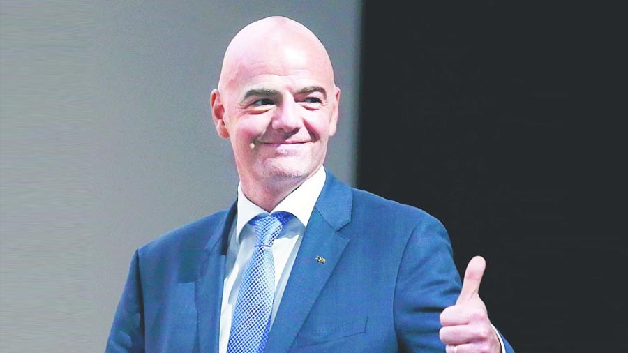 ‘FIFA is no longer corrupt because we’ve learnt the importance of sealed covers,’ brags Gianni Infantino
