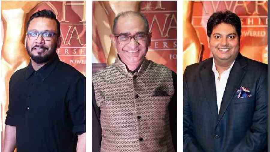 (L-R) Nil, Imran Zaki,  Rishab Bapna