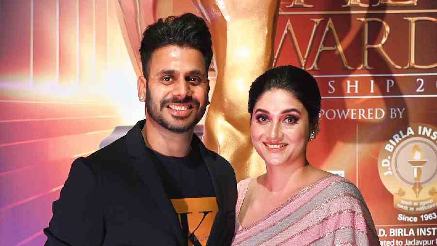 Manoj Tiwary and Susmita Roy Tiwary
