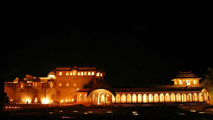 The Nagaur fort complex is spread over 36 acres 