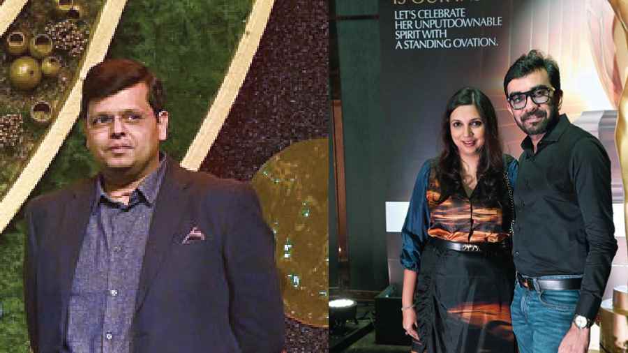 (l-r) Ritesh Agarwal, Ritika Karnani