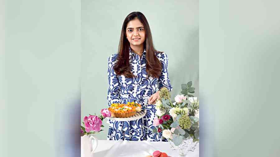“With every menu that we plan, spring summer is my personal favourite. Starting with a theme, we meticulously ideate the colour palettes and mood boards, to feature the seasonal fruits. Summer surely means mangoes and lychees and these fruits give room for so much experimentation and flavour combinations! This year is very exciting as I’ve used the fruits with alcohol infusions and I am baking healthy indulges too,” said Preetanjali Pasari, founder