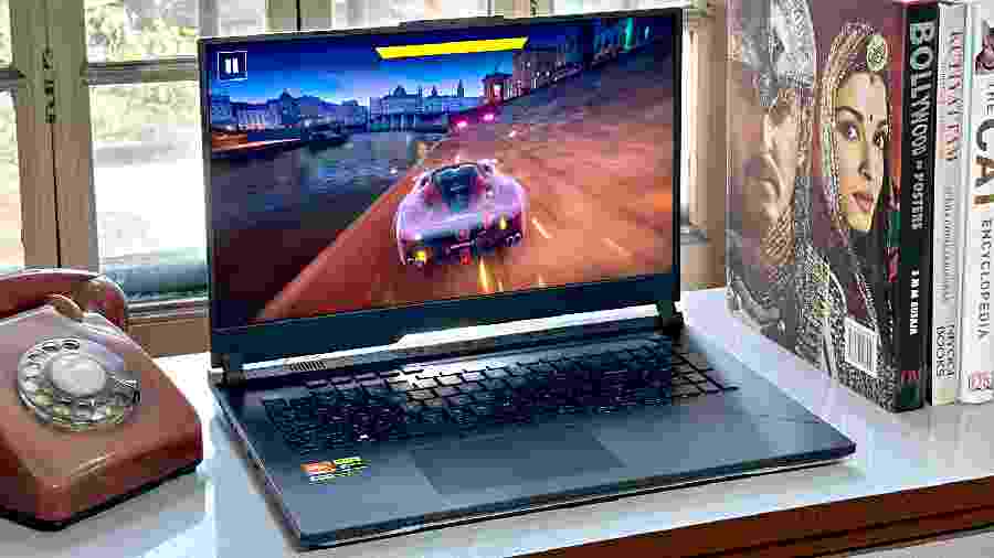 Asus ROG Strix Scar 17 (2023) is a gaming laptop powered by AMD Ryzen 9 7945HX. 