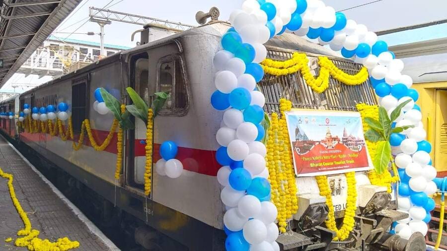The tourist train will provide all facilities including on-board medical assistance
